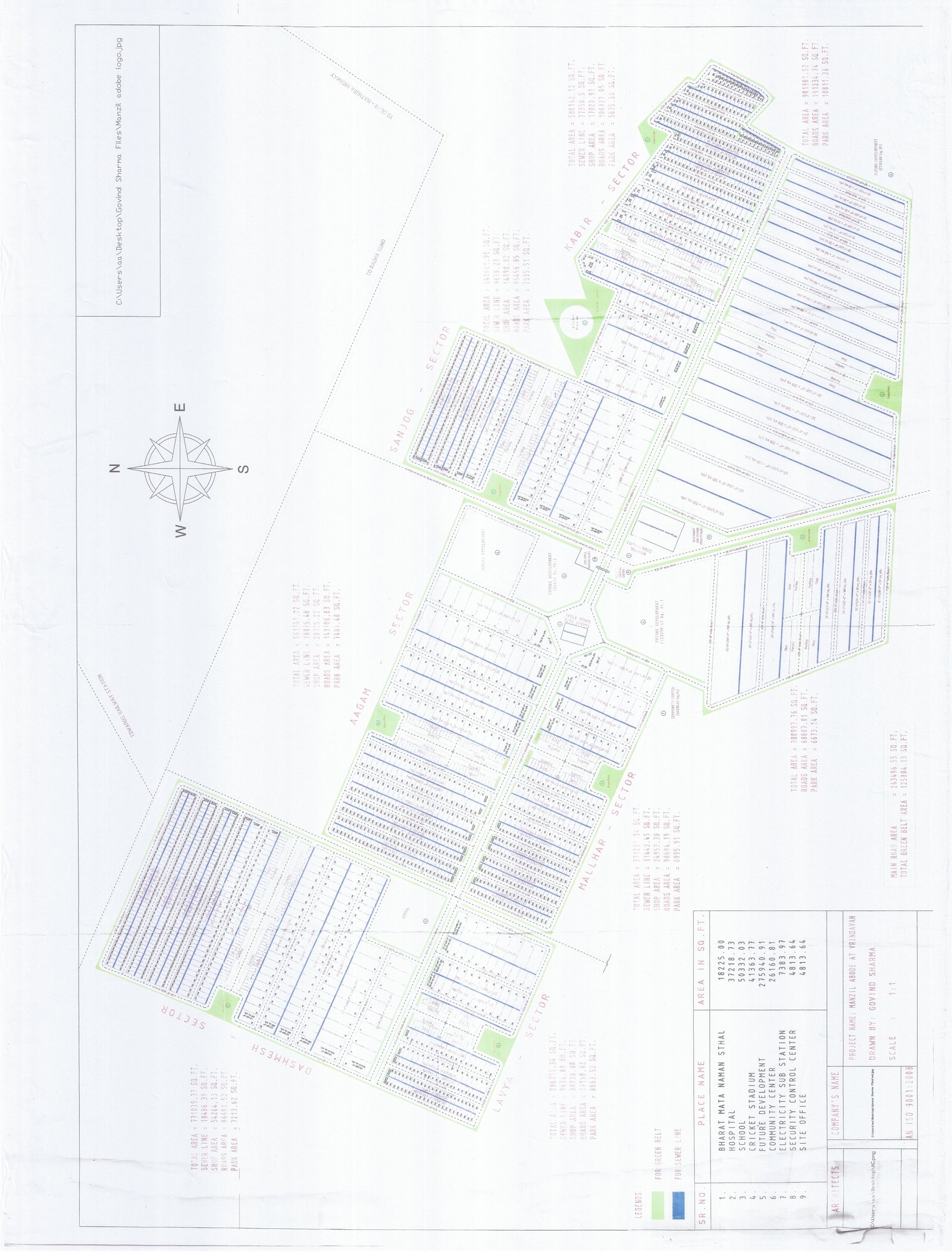 Vantara Heritage Site Plan